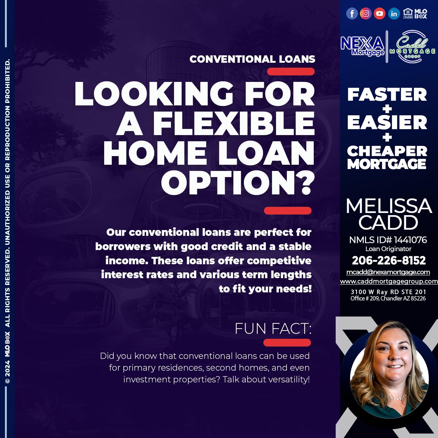 LOAN - Melissa Cadd -Loan Originator