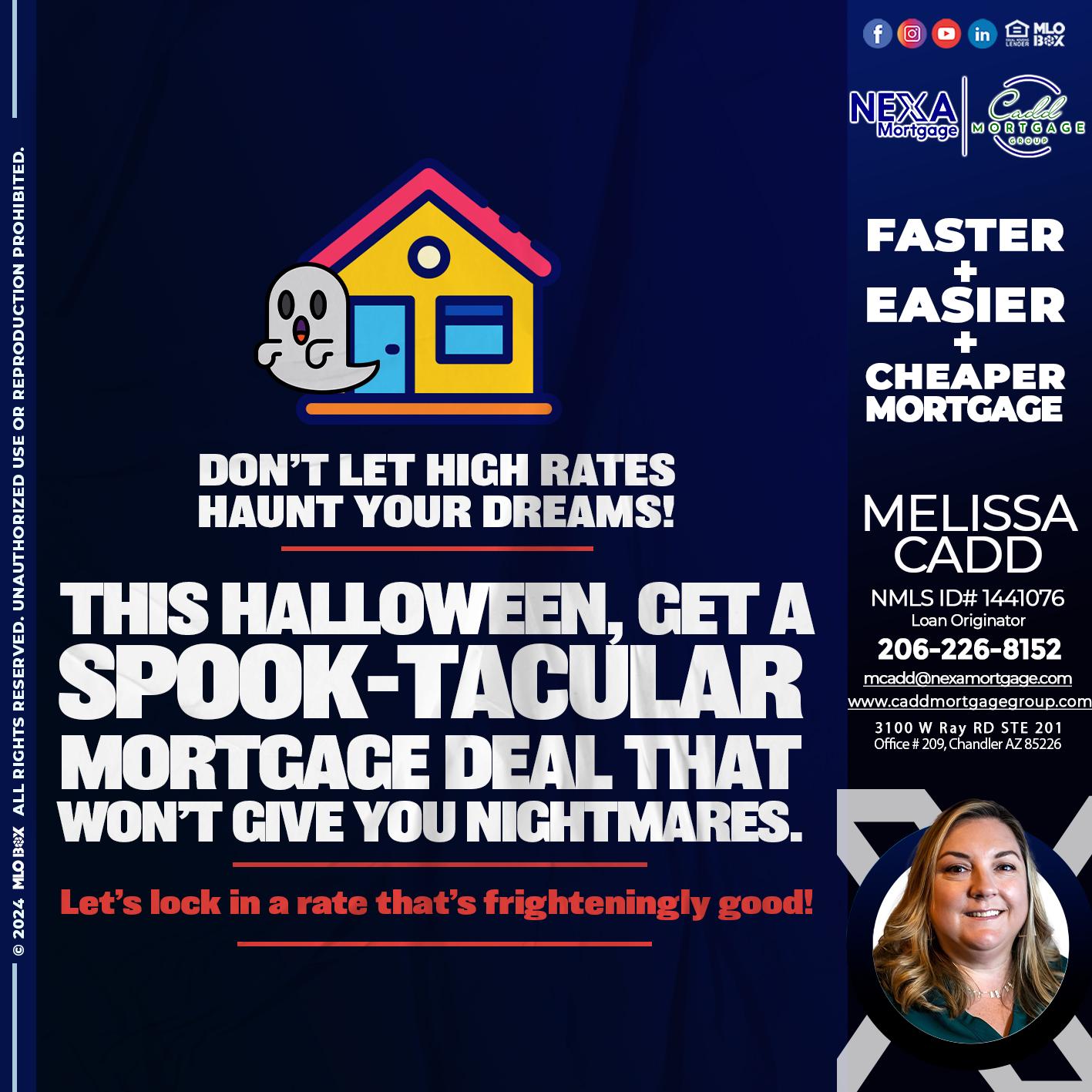 spook-tacular - Melissa Cadd -Loan Originator