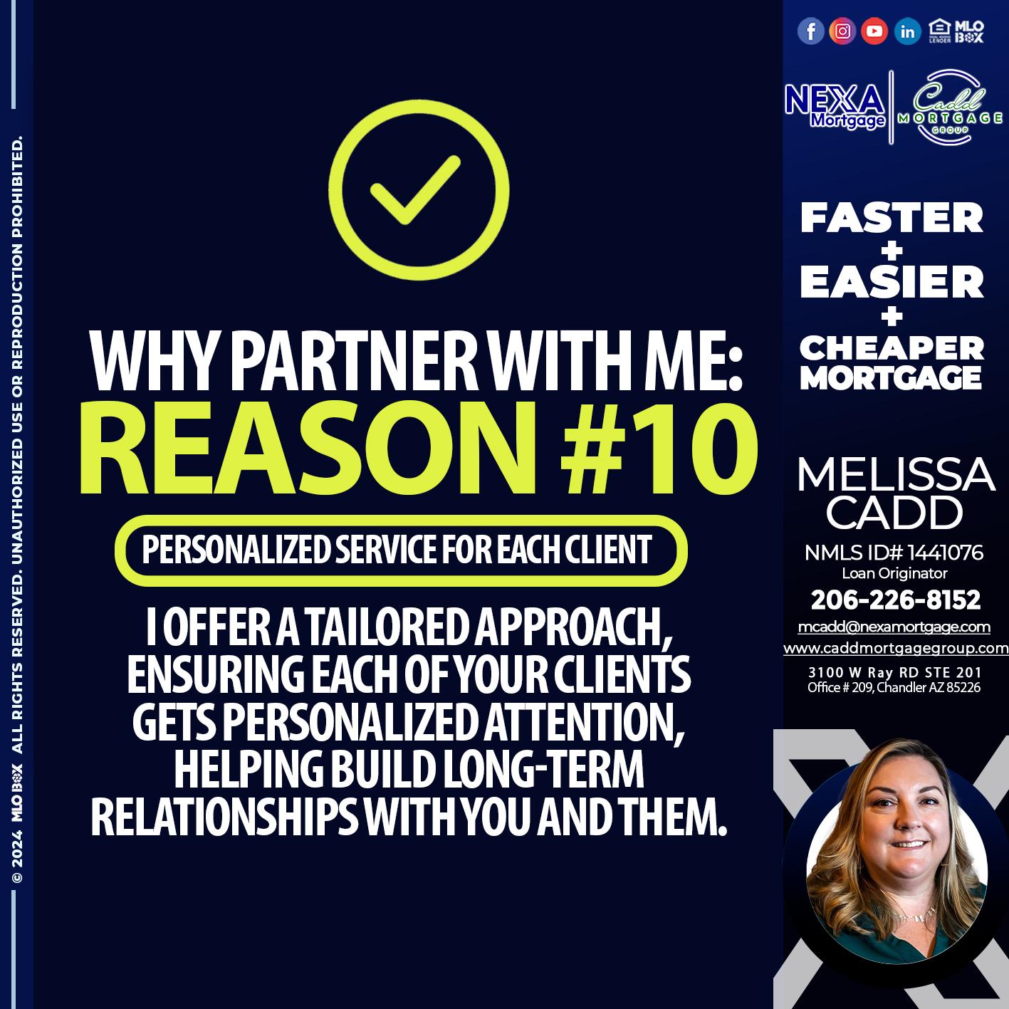 R10 - Melissa Cadd -Loan Originator