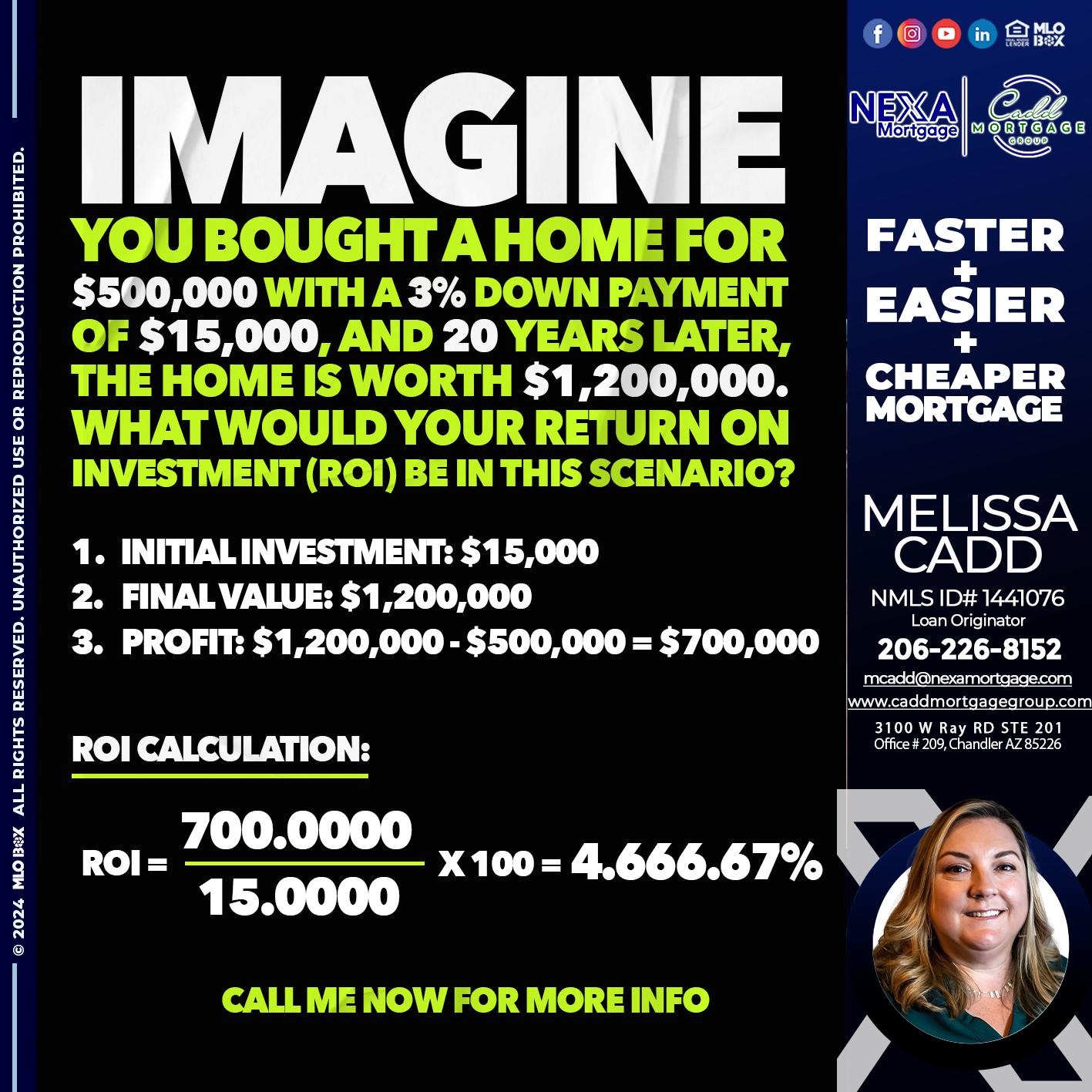 IMAGINE - Melissa Cadd -Loan Originator