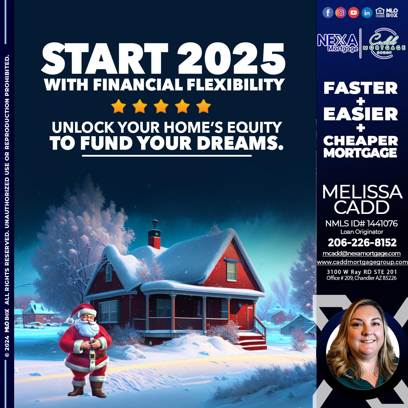 START 2025 - Melissa Cadd -Loan Originator