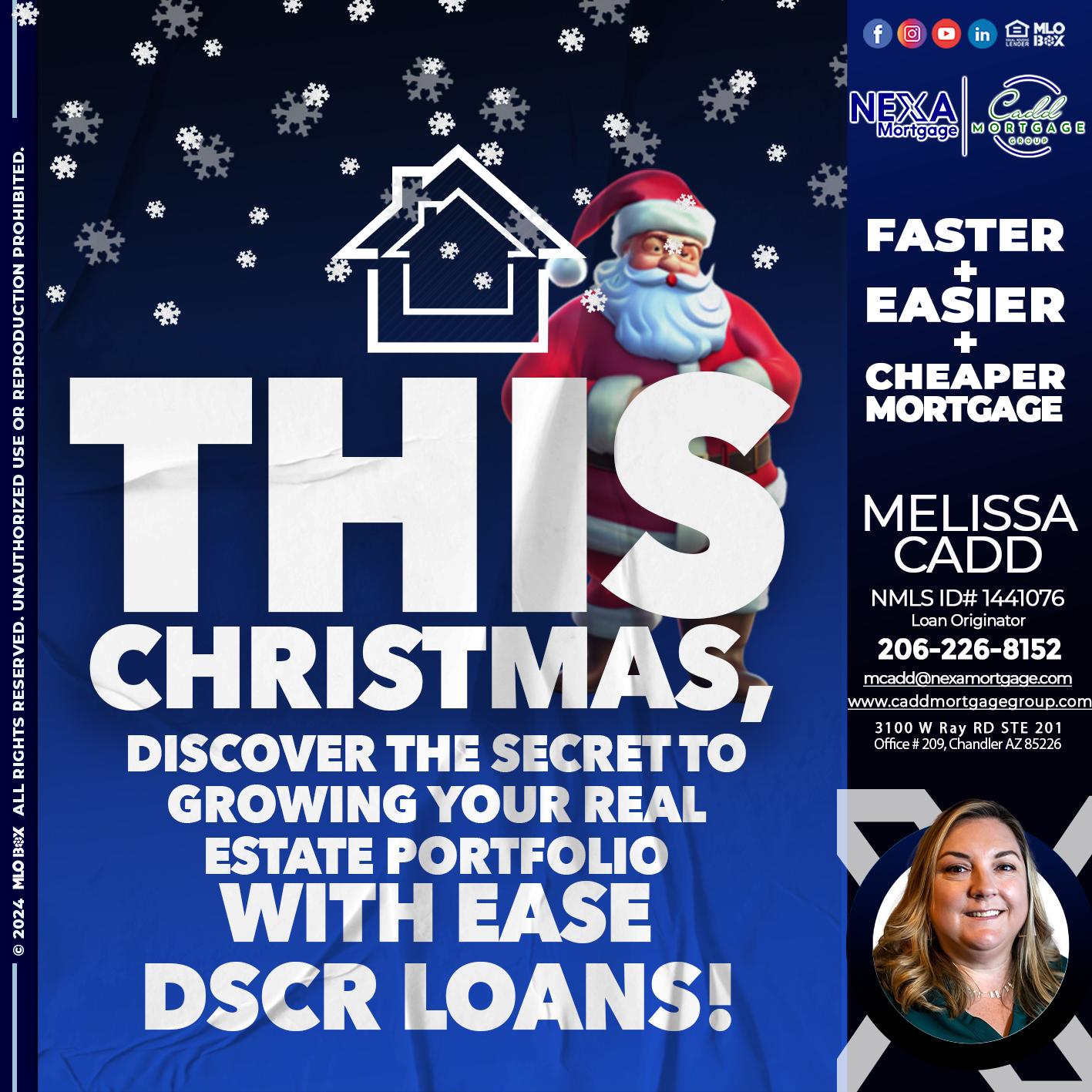 this christmass - Melissa Cadd -Loan Originator