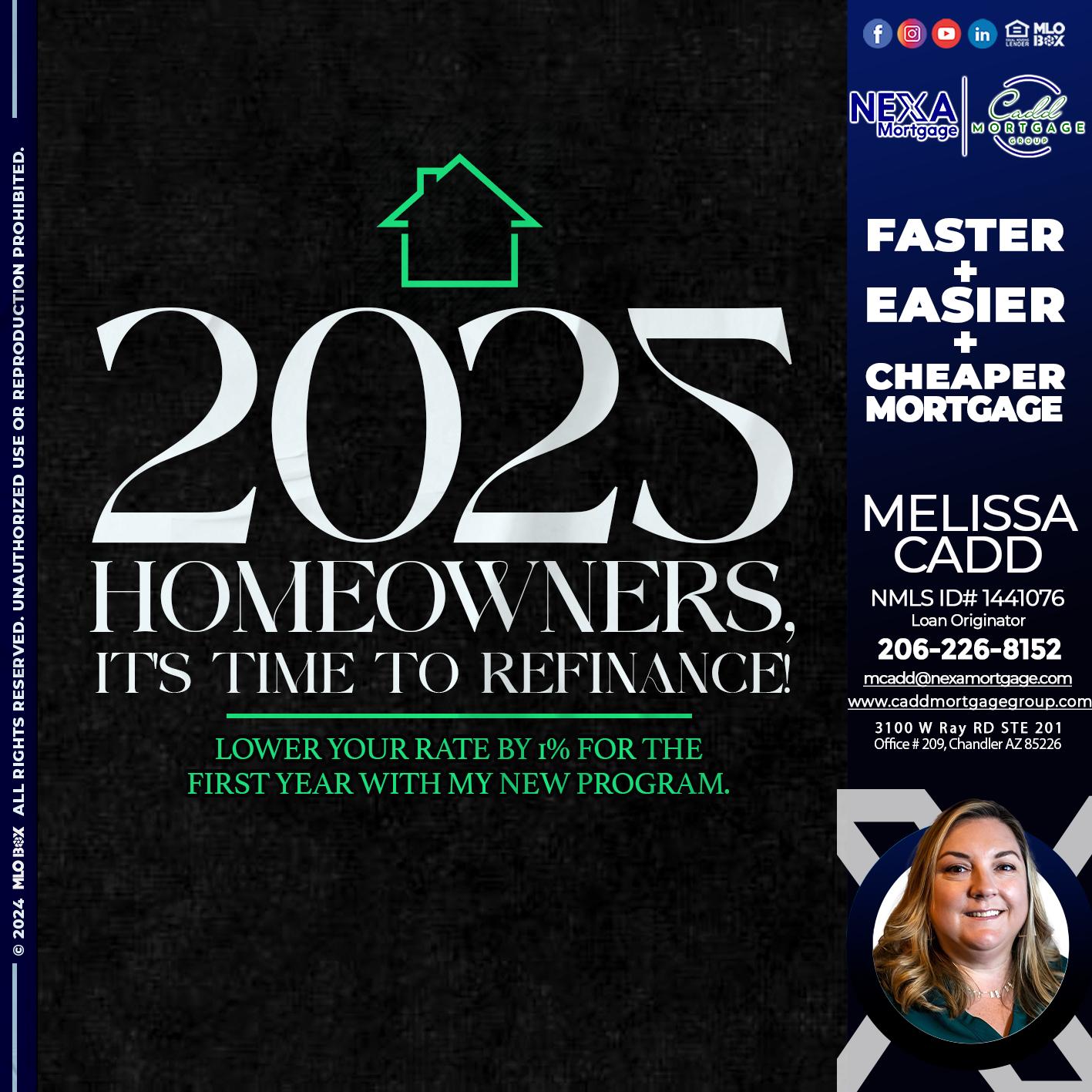 2025 HOMEOWNERSHIP - Melissa Cadd -Loan Originator